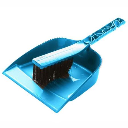 Набор совок и щетка пластик ПРАКТИК аквамарин (16)