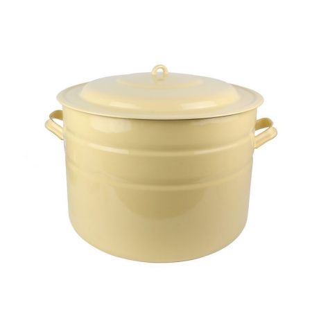 Бак 40л эмаль без рисунка кремовый С-2840Км (1)