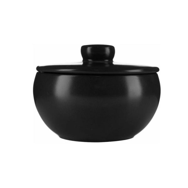 Сахарница 200мл керамика BILLIBARRI LESS MATT DARK BROWN (6)