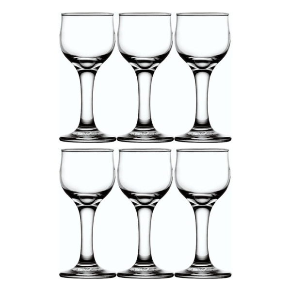 Рюмки набор 6шт 55мл стекло ТЮЛИП (8)