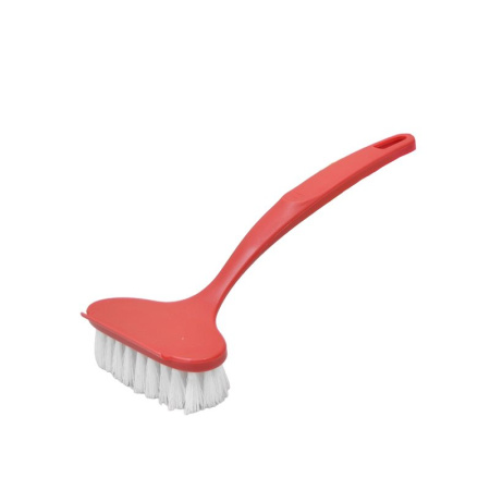 Щетка универсальная 25*10,5см пластик Rimo широкая с эргономичной ручкой красная (16) 221241106/03