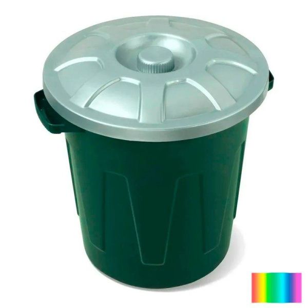 Бак 58л 516*481*531мм пластик ГРОССО многофункциональный пищевой с крышкой С331 (4)