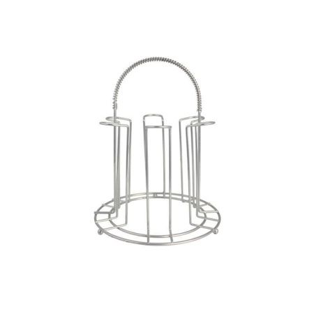 Подставка для стаканов на 6шт нерж.сталь ZS-354 (80)