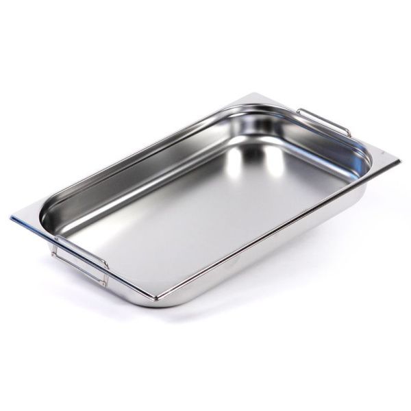 Гастроемкость 0,8мм 1/3*1  327*176*20мм нерж.сталь без крышки, с ручками 813-20