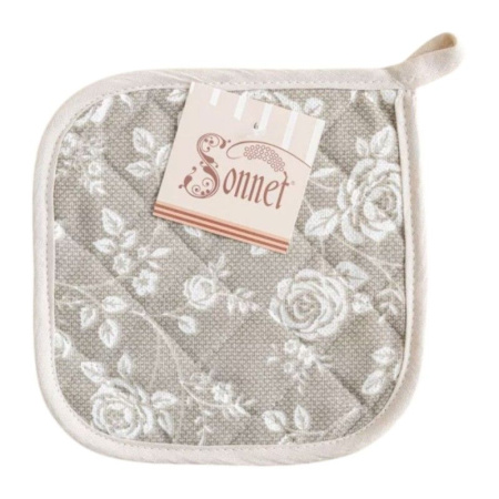 Прихватка рогожка РЕВЕРАНС БЕЖЕВЫЙ LeSonnet арт. 23