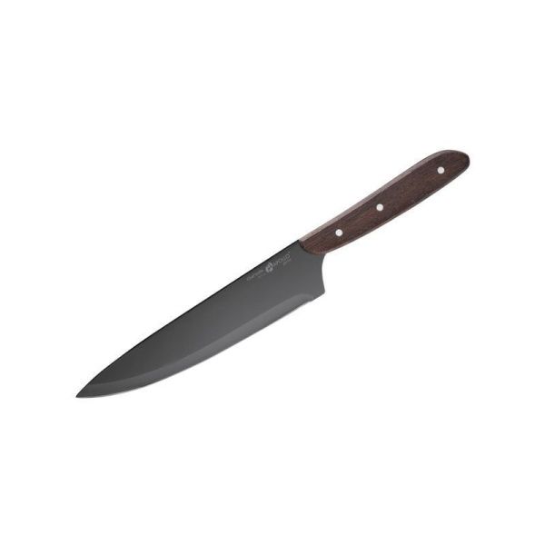 Нож поварской 19см нерж.сталь с АП/дерево BlackStar BLS-01 (10)