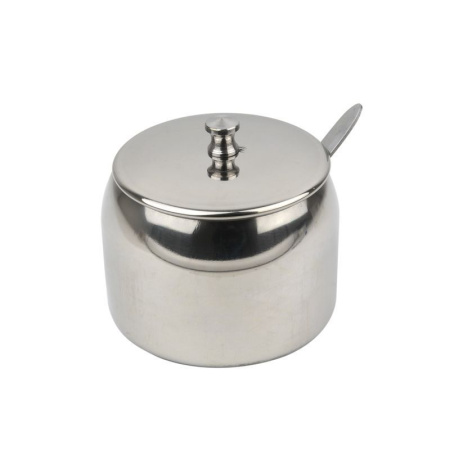 Сахарница 360мл 10см нерж.сталь 560-9/JC-12392 (96)