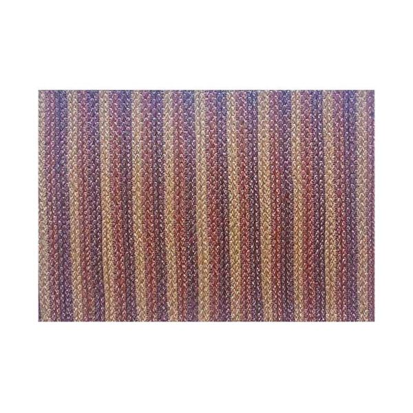 Салфетка сервировочная 30*45см полипропилен ПЛЕТЕНКА В ПОЛОСОЧКУ AN520 (12)