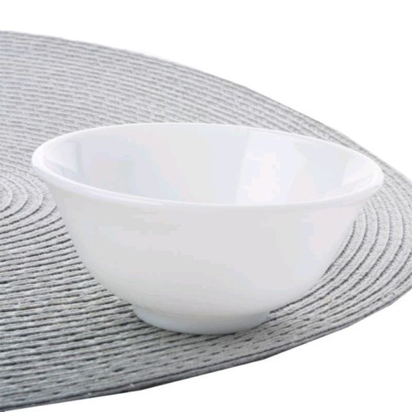 Розетка для варенья 120мл 9,5см стеклокерамика белая А 19/757840/XN (24)