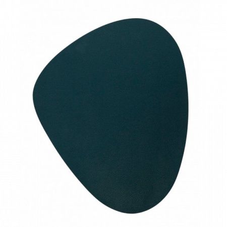 Салфетка сервировочная 45*36см треугольная изумрудная (24)