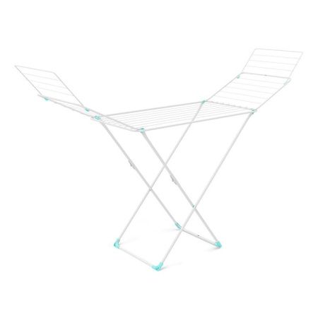 Сушилка для белья напольная 22м 213,5*53,5*128см металл складная с доп.секциями белая СБ1-УВ1(6)