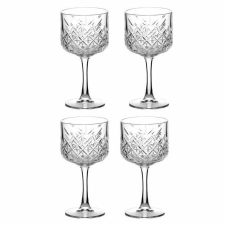 Бокалы для вина набор 4шт 330мл стекло ТАЙМЛЕСС (6)