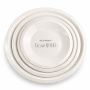 Тарелка мелкая 18см фарфор БЕЛЫЙ МОНО 7" JC-17803 (80)