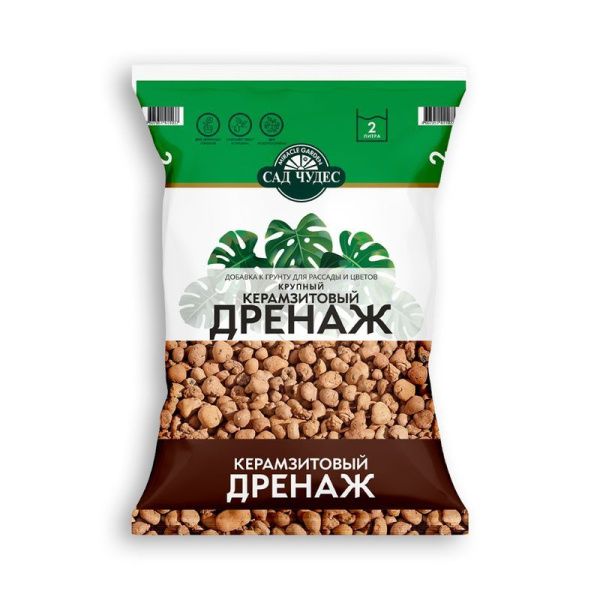 Дренаж 2л керамзитовый крупный ц01930 (10)