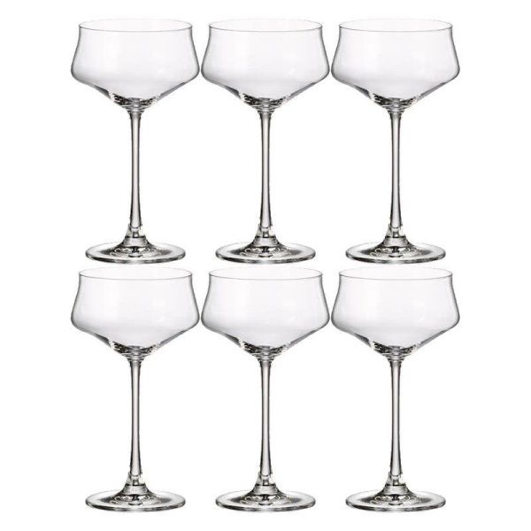 Бокалы для мартини набор 6шт 300мл стекло СЕТТИЯ 91L/1SJ59/0/00000/300-664