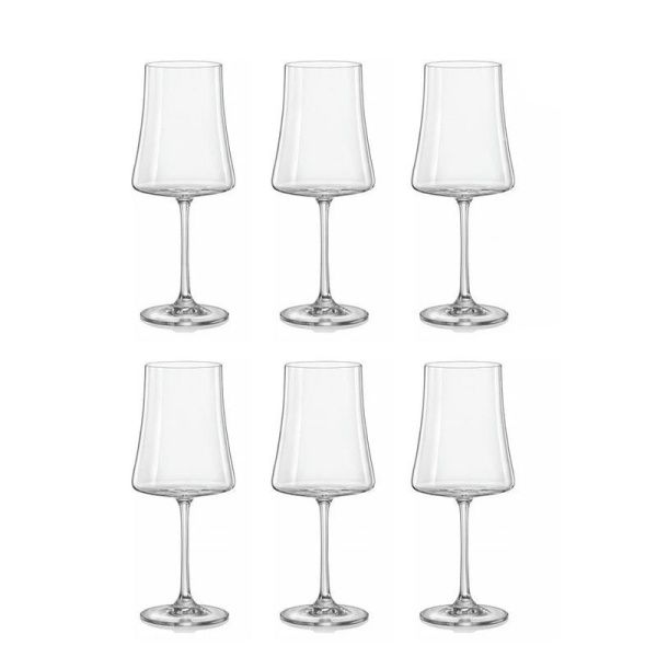 Бокалы для вина набор 6шт 560мл стекло ЭКСТРА (8)