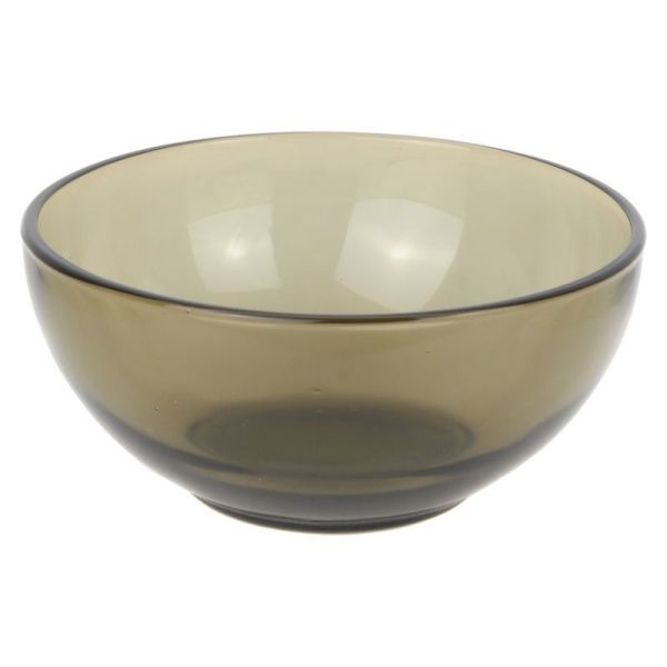 Салатник 450мл 13см стекло BASILICO дымка (18/12)