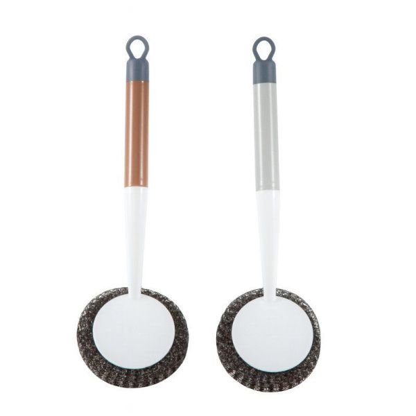 Щетка для посуды пластик 29*9см 2 цвета 1002/JC-17995 (48)