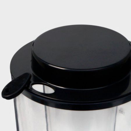 Башня пивная 3л 18,5*18,5*54см пластик WoodPlast черный/коричневый