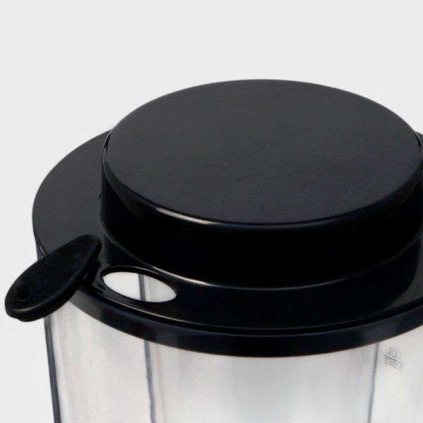 Башня пивная 3л 18,5*18,5*54см пластик WoodPlast черный/коричневый