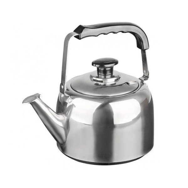 Чайник со свистком 3л нерж.сталь подар.уп. AST-002-ЧБ-30 (24)