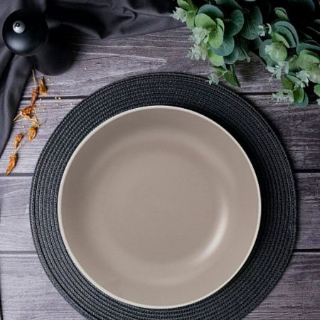 Тарелка глубокая 20,5см керамика SCANDY CAPPUCCINO суповая TDP542/DMD123 (6/24)