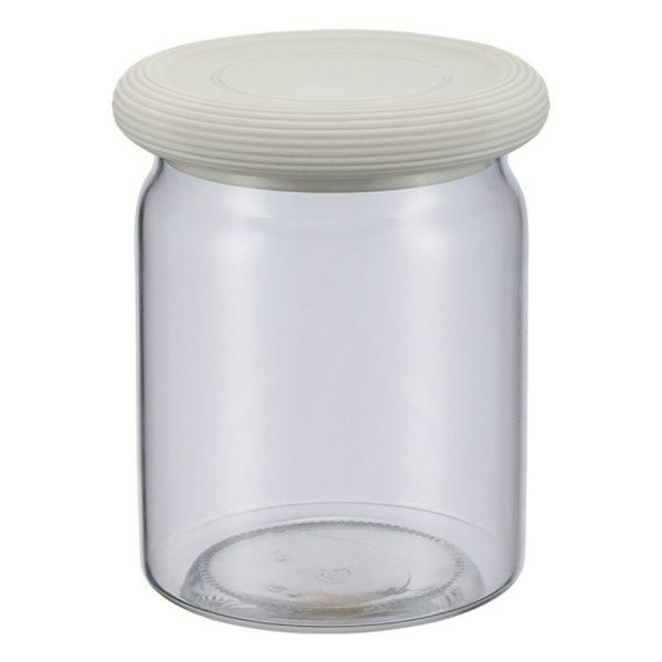 Банка для сыпучих продуктов 700мл стекло Desco с силикон.крышкой 74-714 (24)