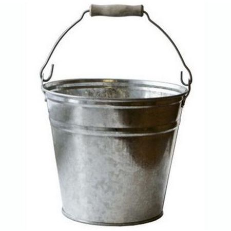 Ведро оцинкованное 9л без крышки  пласт.ручка 3-30106 (10)