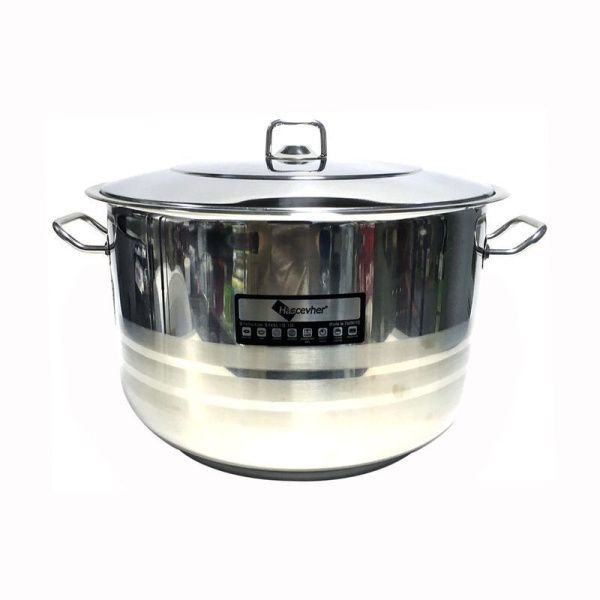 Кастрюля 28л 38*25см нерж.сталь Hascevher Gastro 3TTCLK2838003 1109.014 (1)