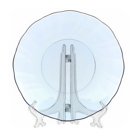 Тарелка мелкая 23см стекло MARMARIS BLUMARINE обеденная (6)