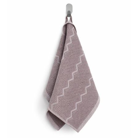 Полотенце вафельное 40*60см Зигзаг серый 350гр м7806_11 S