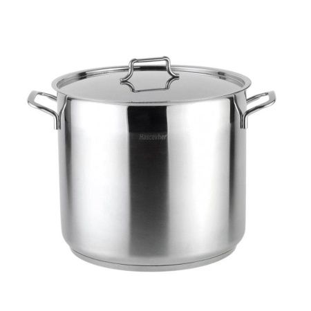 Кастрюля 15л 28*24см нерж.сталь ANETT высокая индукция 1110.024 (1)