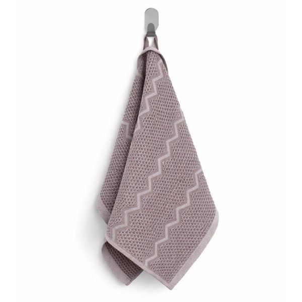 Полотенце вафельное 40*60см Зигзаг серый 350гр м7806_11 S