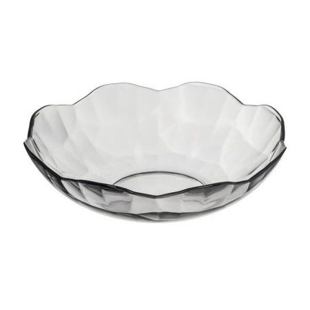 Тарелка глубокая 650мл 19см стекло BLACK DIAMOND (6)