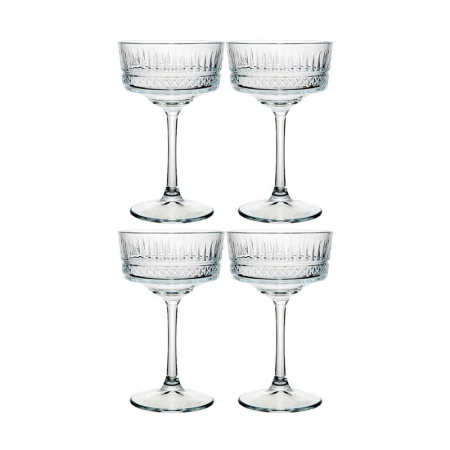 Бокалы для шампанского набор 4шт 260мл стекло ЭЛИЗИЯ (6)