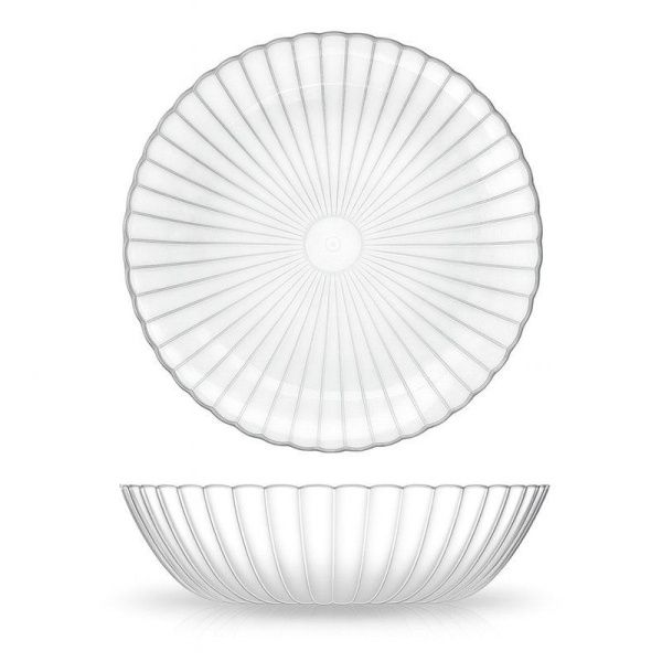 Тарелка глубокая 19,5см стекло МАГИЯ суповая (24)