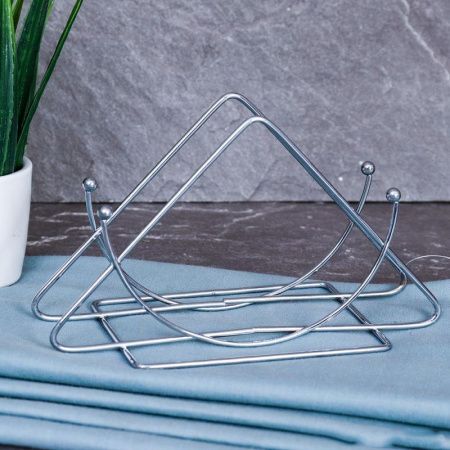 Салфетница 13,5*6*7,5см нерж.сталь S-227 (300)