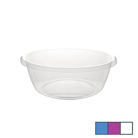 Салатник 2,7л пластик круглый прозрачный (100)