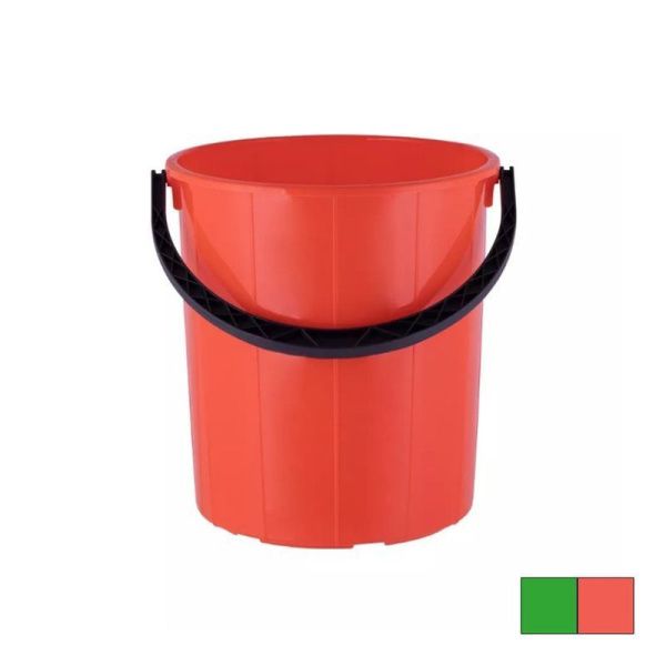 Ведро 20л 35*32*34,5см пластик ЛЮКС без крышки (8)