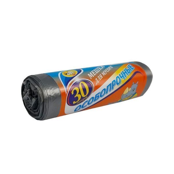 Пакеты для мусора 30л/20шт. СУПЕР (50)