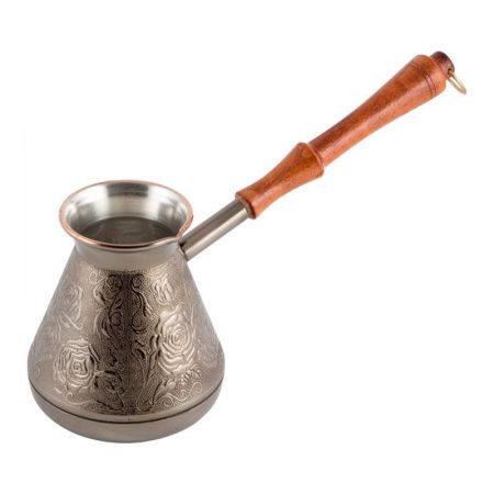 Турка 540мл медь РОЗА (50)