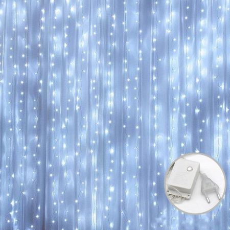 Гирлянда светодиодная Дождь 2,5*1м 160LED холодный белый GT617 (100)