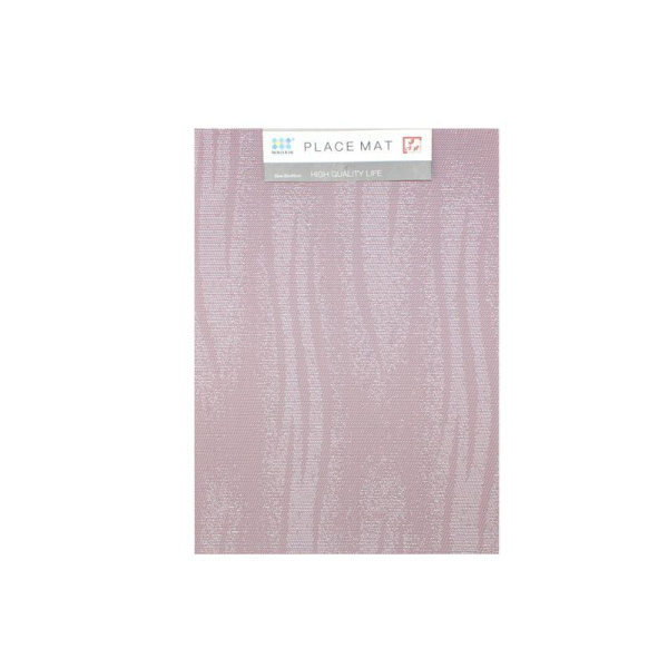 Салфетка сервировочная 30*45см ПВХ ВОЛНА розовая (240)