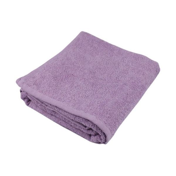 Полотенце махровое 70*140см ЭПОНЖ лиловый