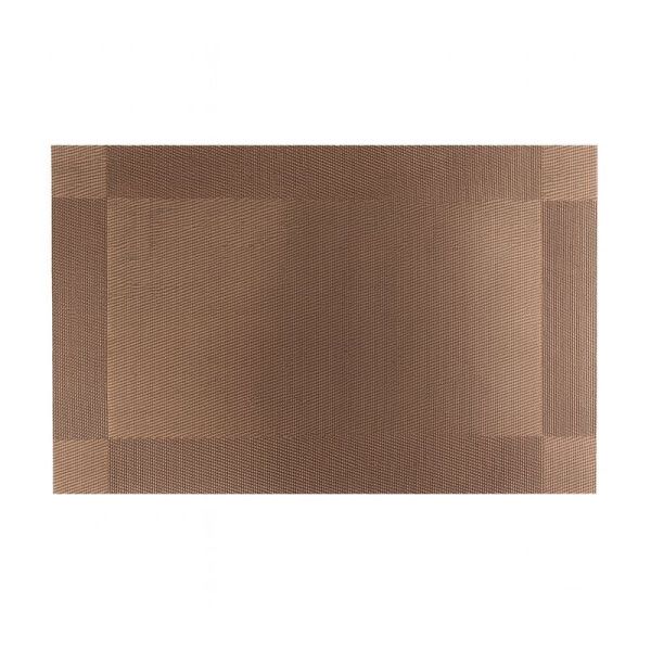Салфетка сервировочная 30*45см ПВХ светло-коричневая JC-678скор (240)