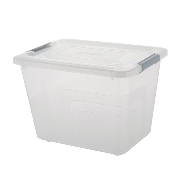 Ящик для хранения 18л 38,1*29*27,3см пластик Bergen натуральный (10)