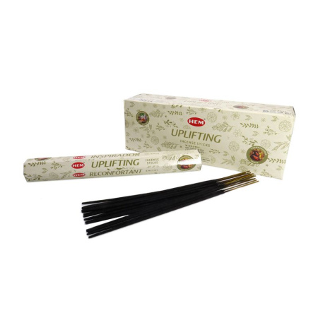 Благовония шестигранник 20 палочек HEM Aromatherapy Uplifting Поднятие настроения 186AU (6)