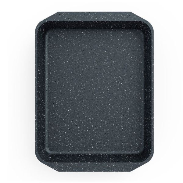 Противень 27*36см алюминий АП ГРАНИТ BLACK (10)