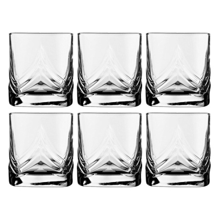 Стаканы для виски набор 6шт 200мл стекло ТРИУМФ (8)
