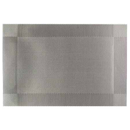 Салфетка сервировочная 30*45см ПВХ серая JC-678сер (240)